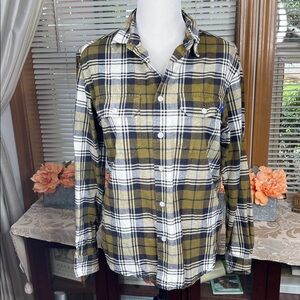 Stussy Plaid Button Down Size Medium